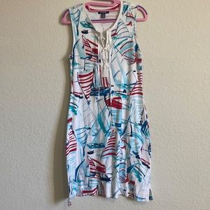 Chaps Beach Dress s. M